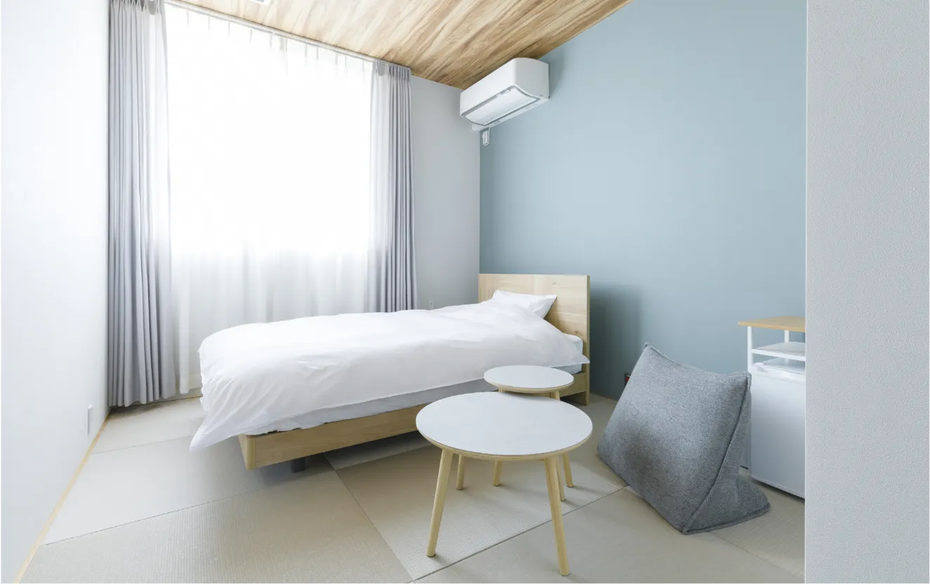 個室A （和室：トイレ・シャワー付き）