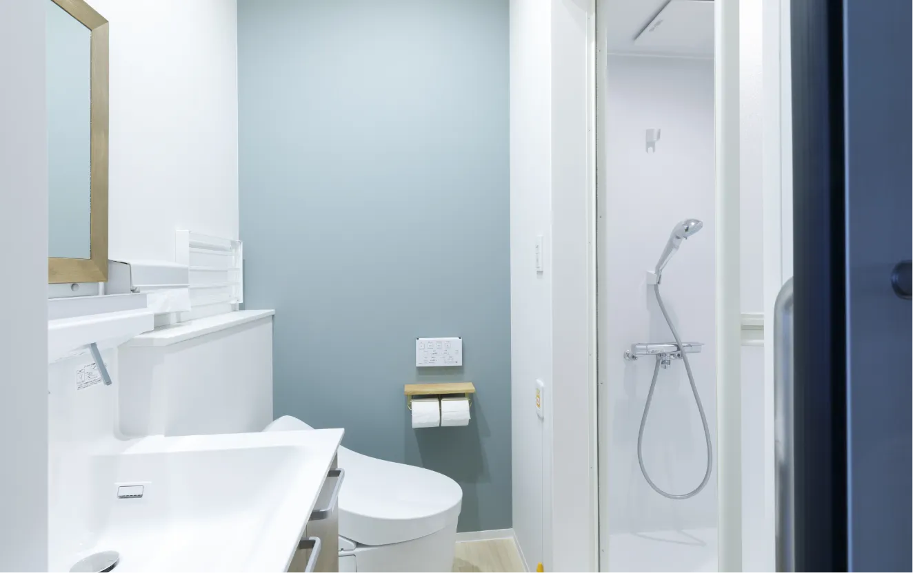 個室A （和室：トイレ・シャワー付き）