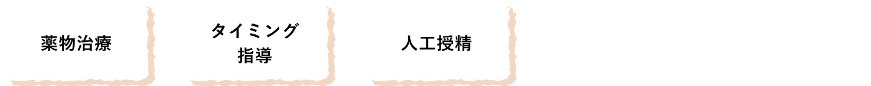 薬物治療/タイミング指導/人工授精